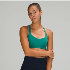 Lululemon Free to be Wild Bra Teal